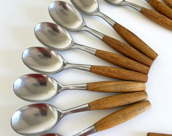 Dansk Fjord Germany Dinner Fork Teak Quistgaard Early 4 Ducks