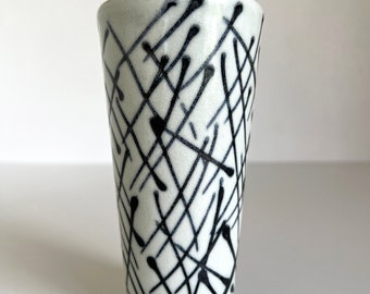 Modernist Studio Pottery Vase Mid Century