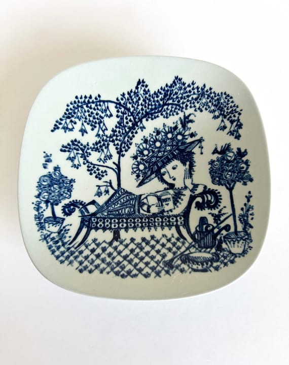 Bjorn Wiinblad Siesta Bowl Dish Nymolle Denmark Mid Century - Etsy