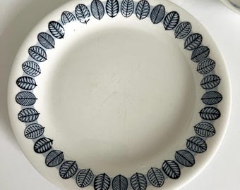 Arabia Finland Linnea Bread Butter Plate Fruit Dessert 6.5” Dish Mid Century