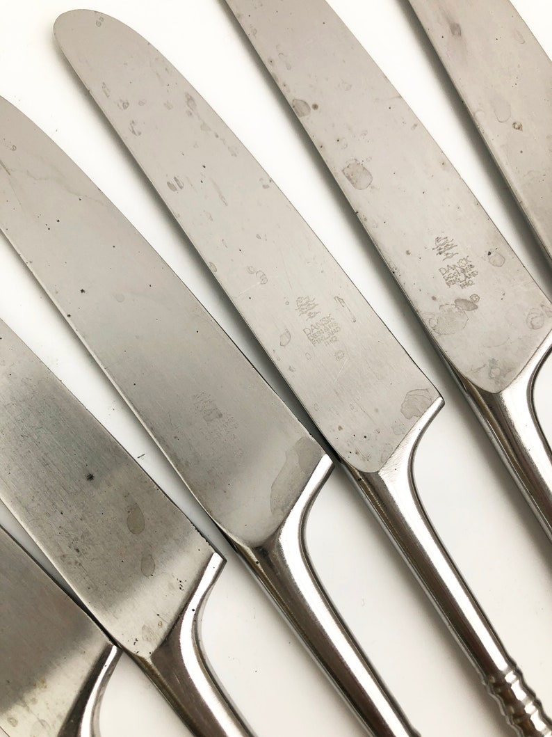 Dansk Jette Finland Dinner Knife Quistgaard Stainless Flatware Etsy