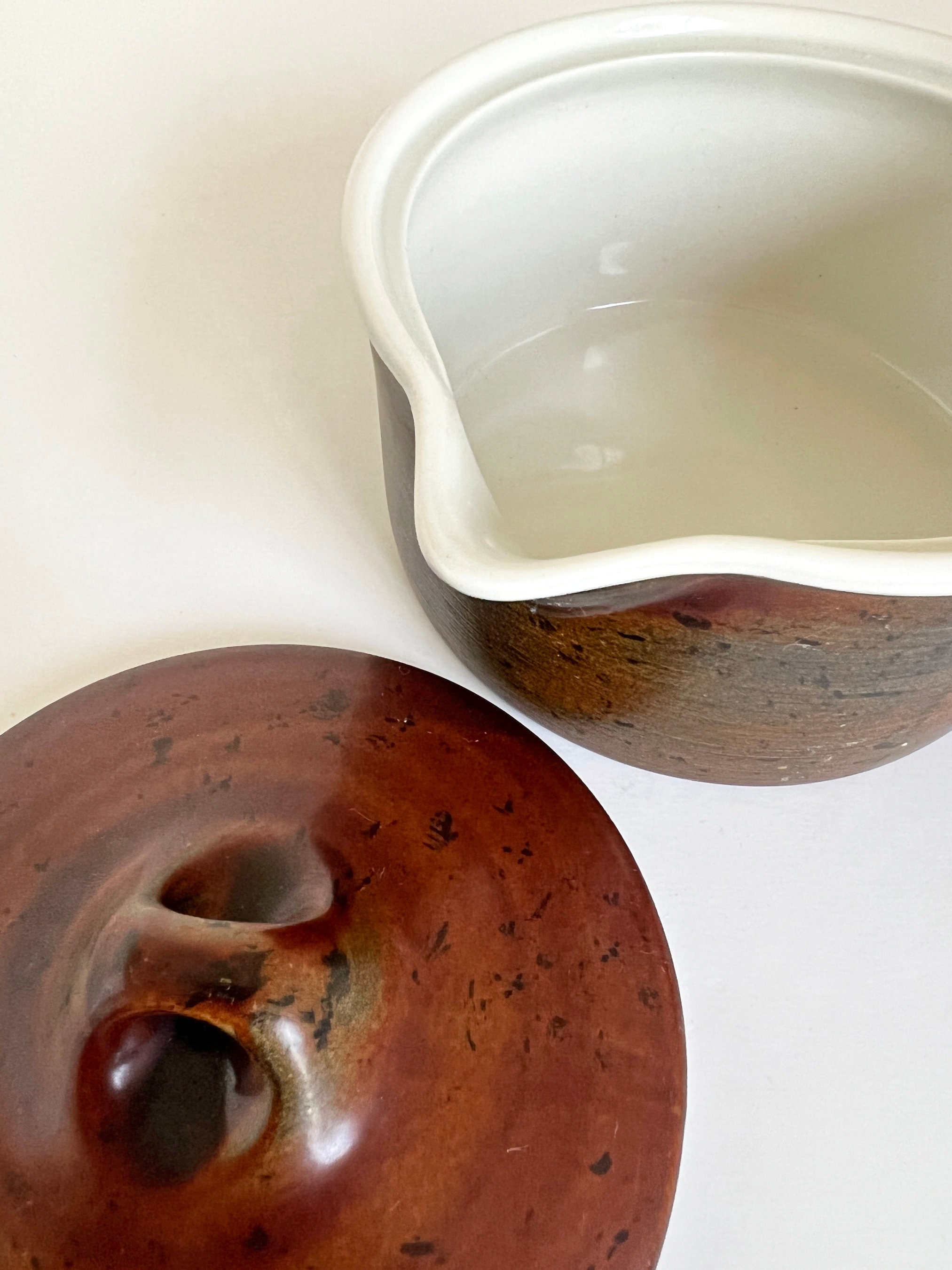 gustavsberg＊BALTIC＊Antique Casserole・* Gustavsberg Stig Lindberg COQ Casserole Sauce Pot With Lid - Etsy