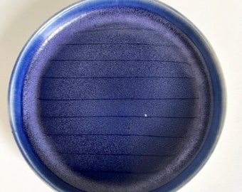 Bennington Pottery David Gil Modernist Striped Plate Mid Century