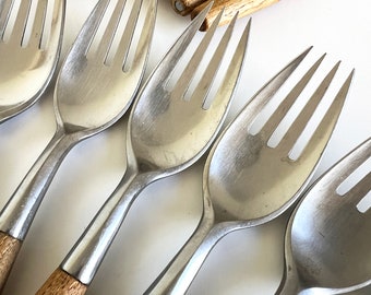 Dansk Fjord Germany Dinner Fork Teak Quistgaard Early 4 Ducks