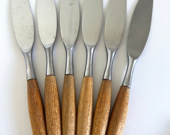 Dansk Fjord Germany Dinner Fork Teak Quistgaard Early 4 Ducks