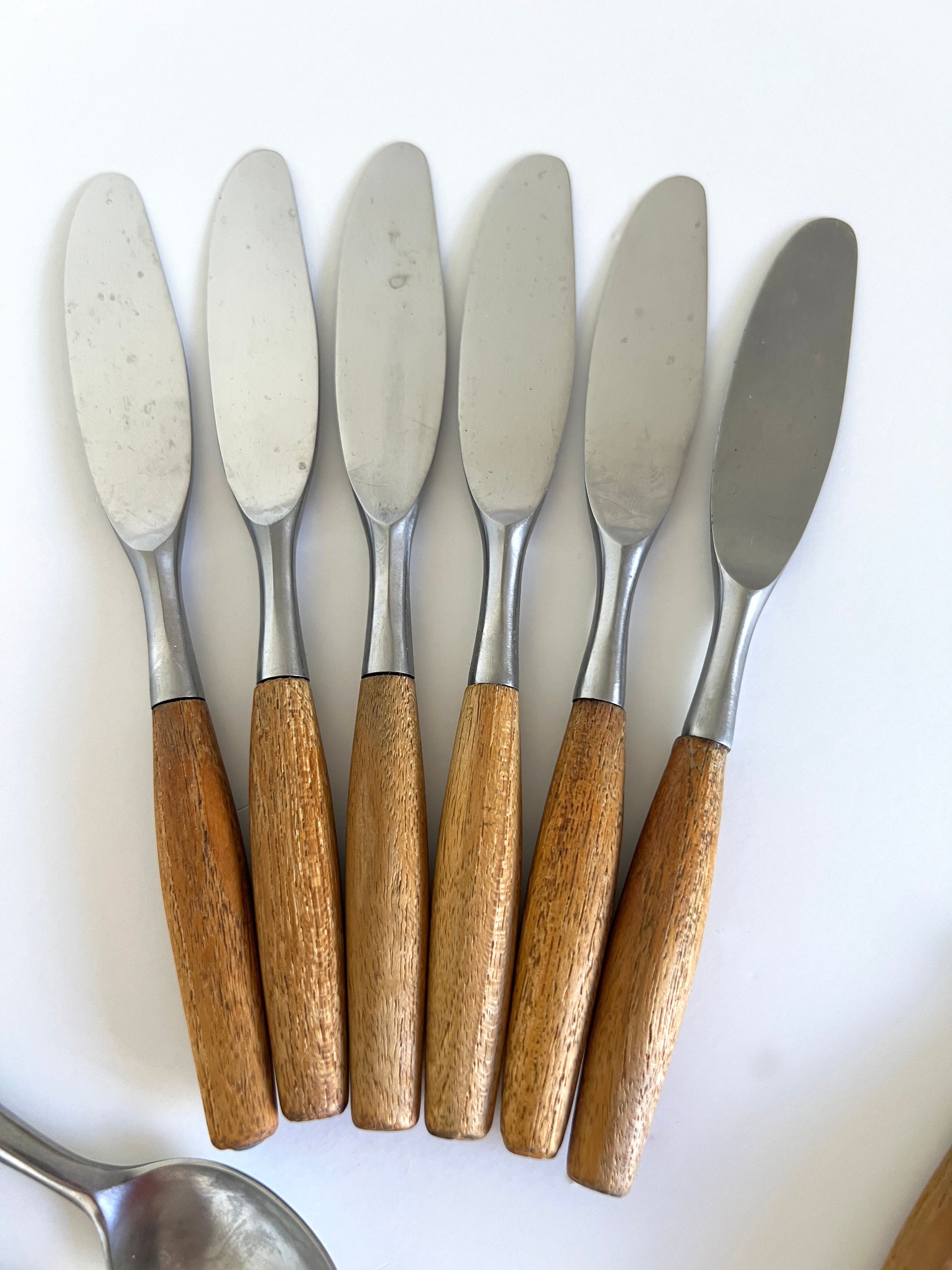 Dansk Fjord レードル Germany ダンス Dansk Fjord Germany Dinner Knife Teak Quistgaard Early 4 Ducks