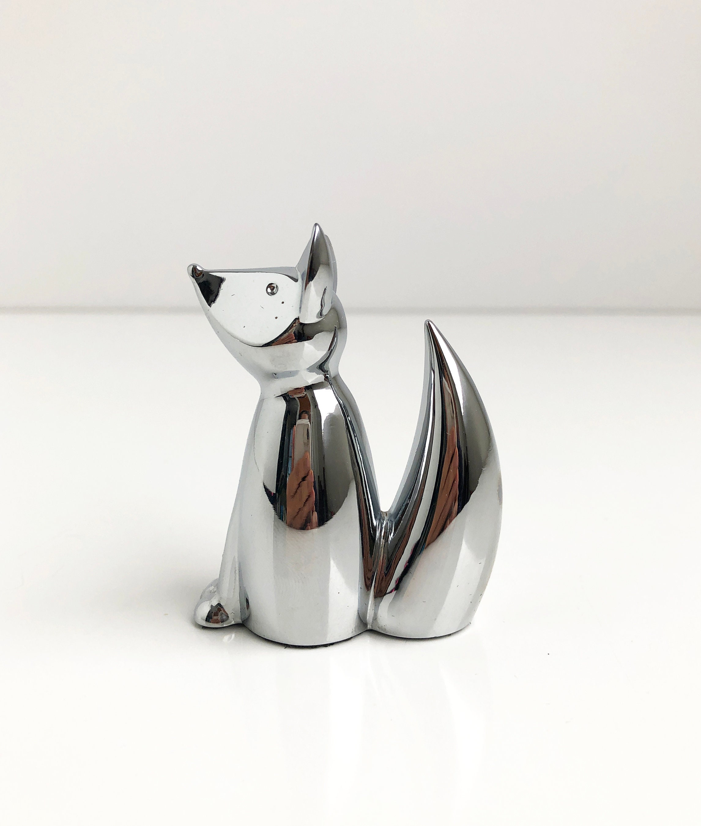Umbra Zoola Fox Ring Holder Chrome Etsy