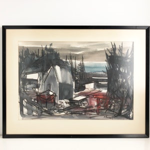 David Weidman Jungle Land Signed Original Art Print Limited