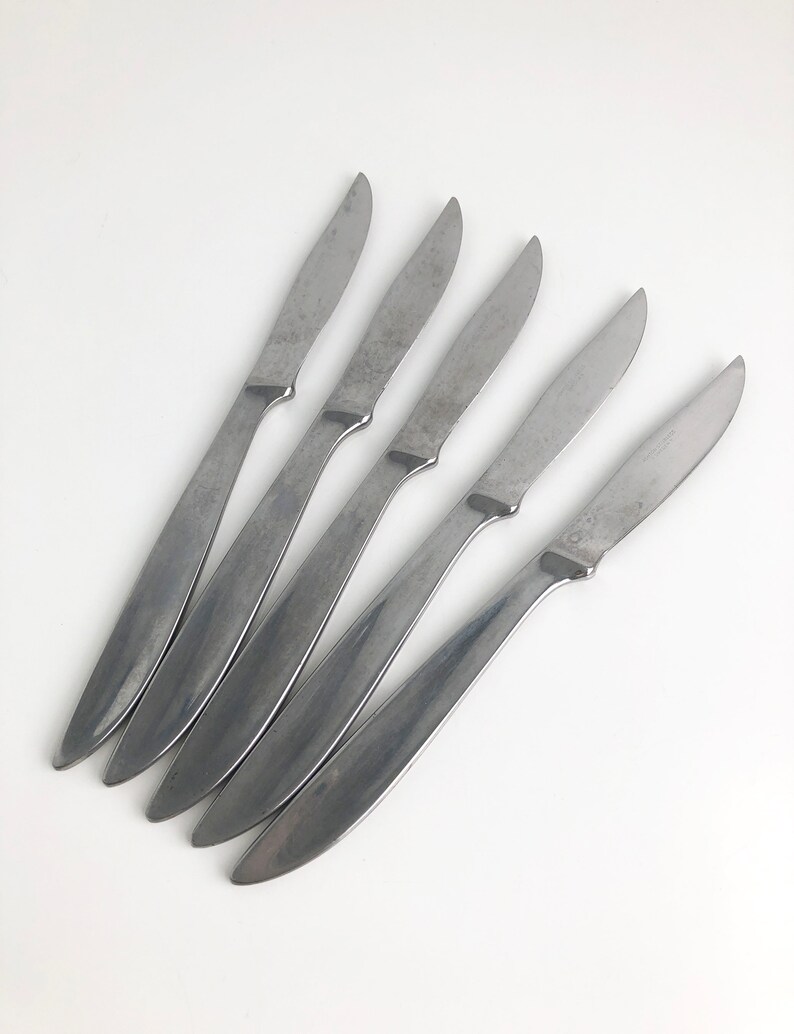 Ashton Sweden Serrated Steak Dinner Knife Stainless Flatware Etsy