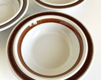 Arabia Finland Rosmarin 7" Bowl Ulla Procope Set of 3 Mid Century