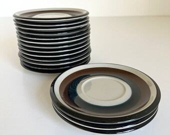 Arabia Finland Kaira Saucer Plate Only Set of 2 Mid Century