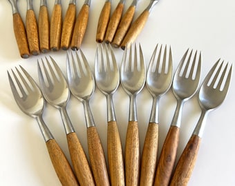 Dansk Fjord レードル Germany ダンス Dansk Fjord Flatware Set Made in Germany Four Ducks Jens
