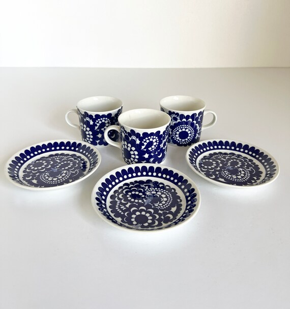Arabia Finland 100 Year Anniversary Cup Saucer Esteri Tomula - Etsy