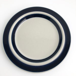 Arabia Finland Atria Blue Saucer Plate Set of 6 Mid Century - Etsy