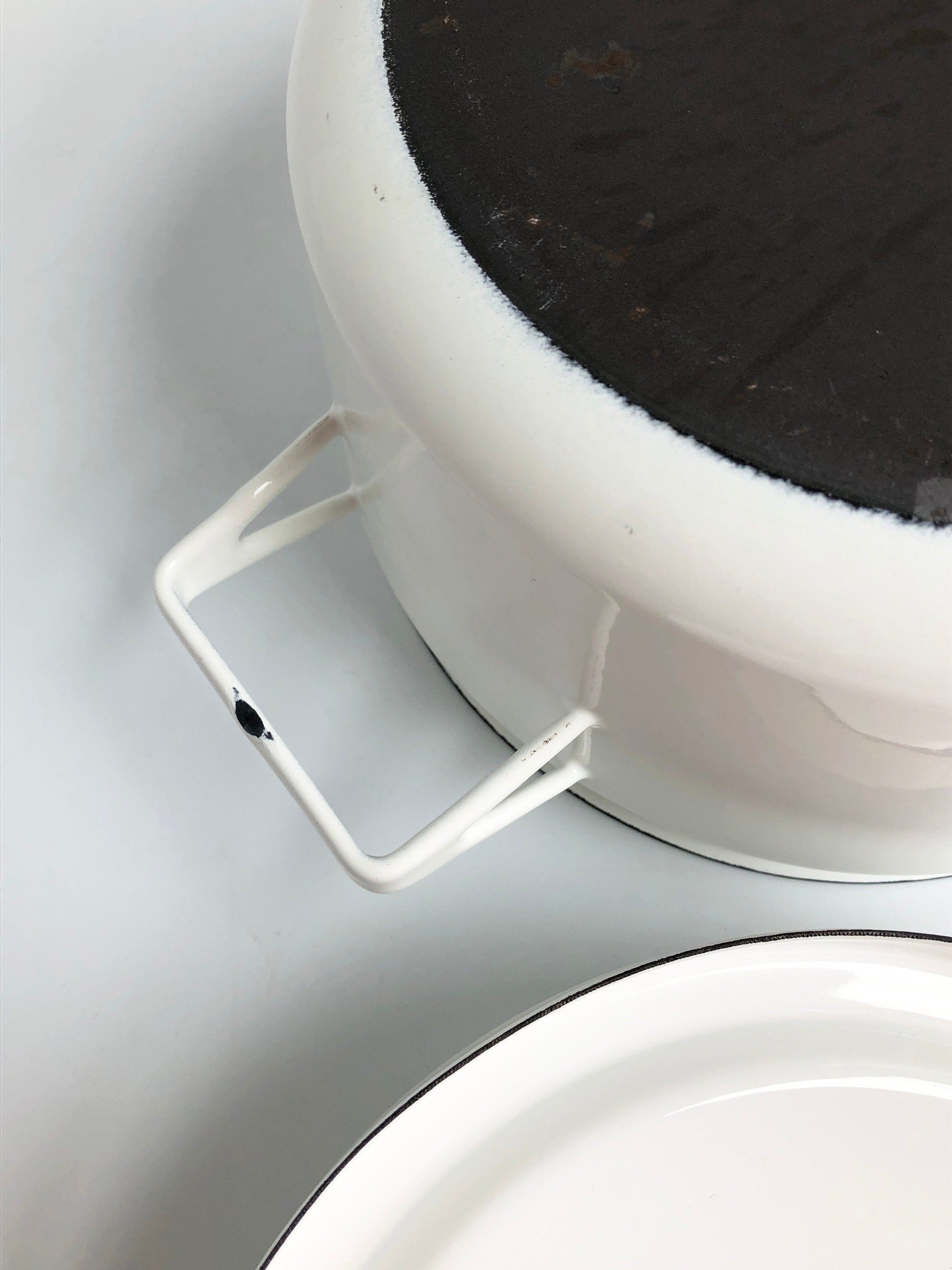 HACKMAN／FINEL／Seppo Mallat／casserole Finel Arabia Finland Seppo Mallat Enamel Sauce Pot Brown Mid