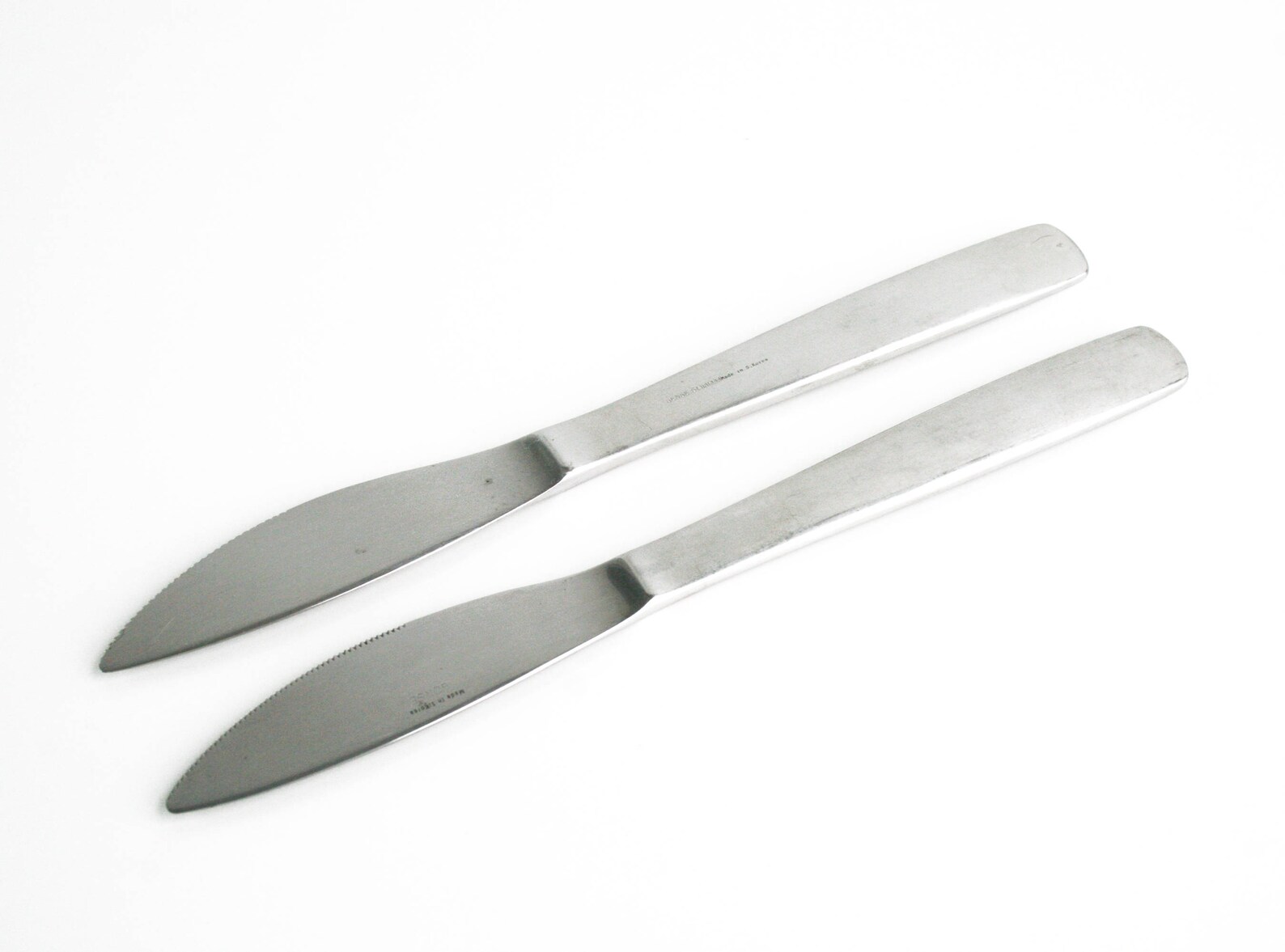 Gense Facette Serrated Dinner Knife Sweden Stainless Flatware Etsy