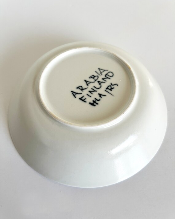 Arabia Finland Sunflower Bowl 7 1/8” Dish Hilkka-liisa Ahola