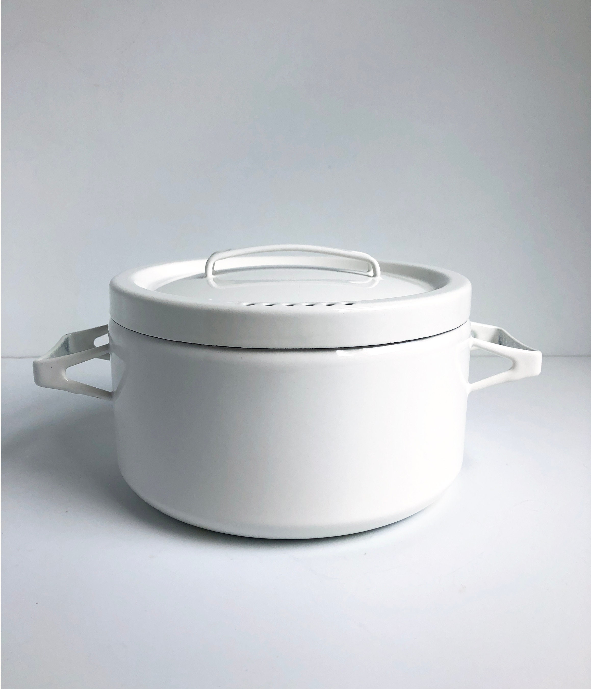HACKMAN／FINEL／Seppo Mallat／casserole Vintage Mid-century Arabia Finel Finland Enamel Casserole - Seppo