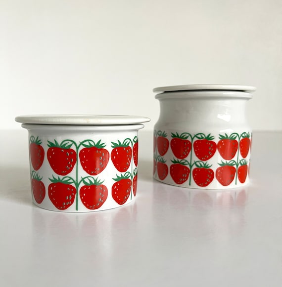 Pomona Arabia Finland Strawberry Jam Jar Pot Raija Uosikkinen