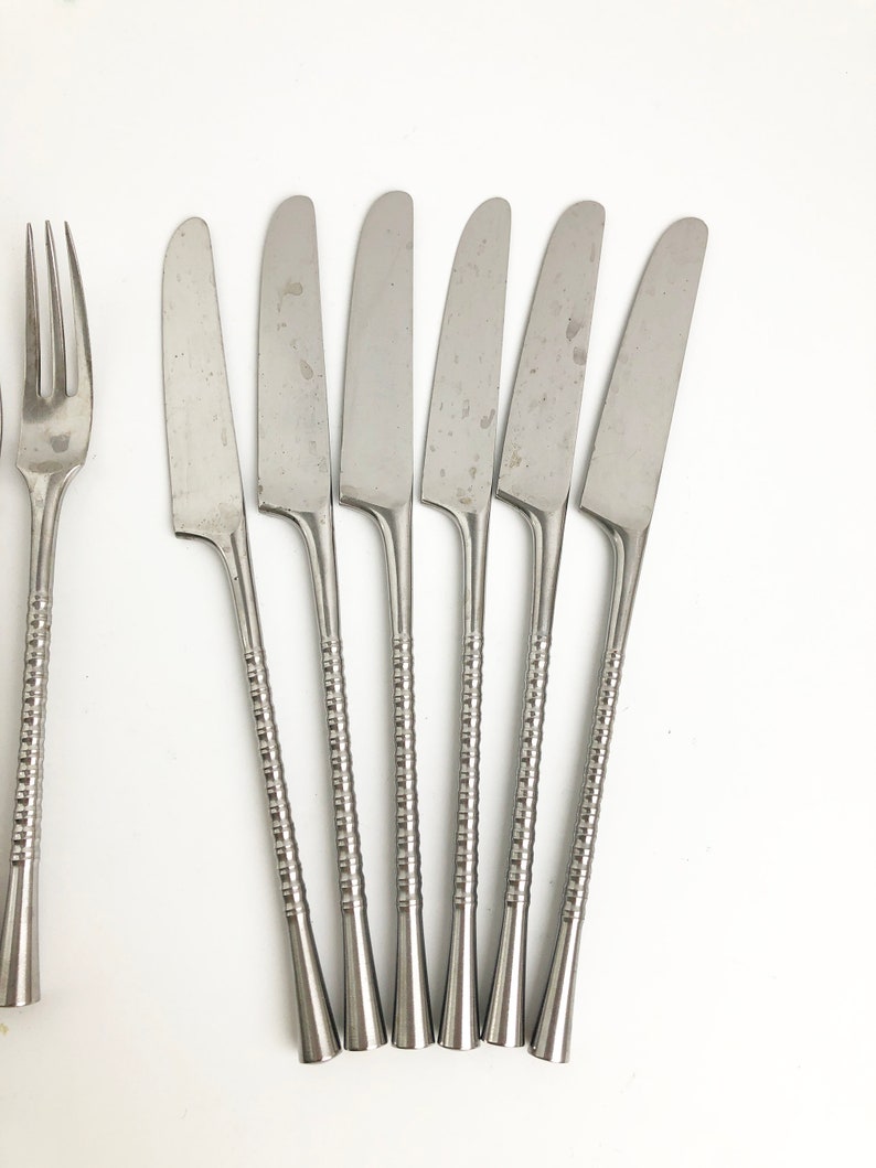 Dansk Jette Finland Dinner Knife Quistgaard Stainless Flatware Etsy