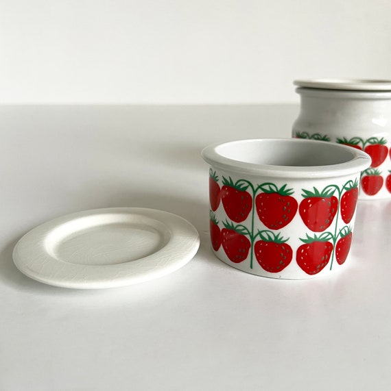 Pomona Arabia Finland Strawberry Jam Jar Pot Raija Uosikkinen