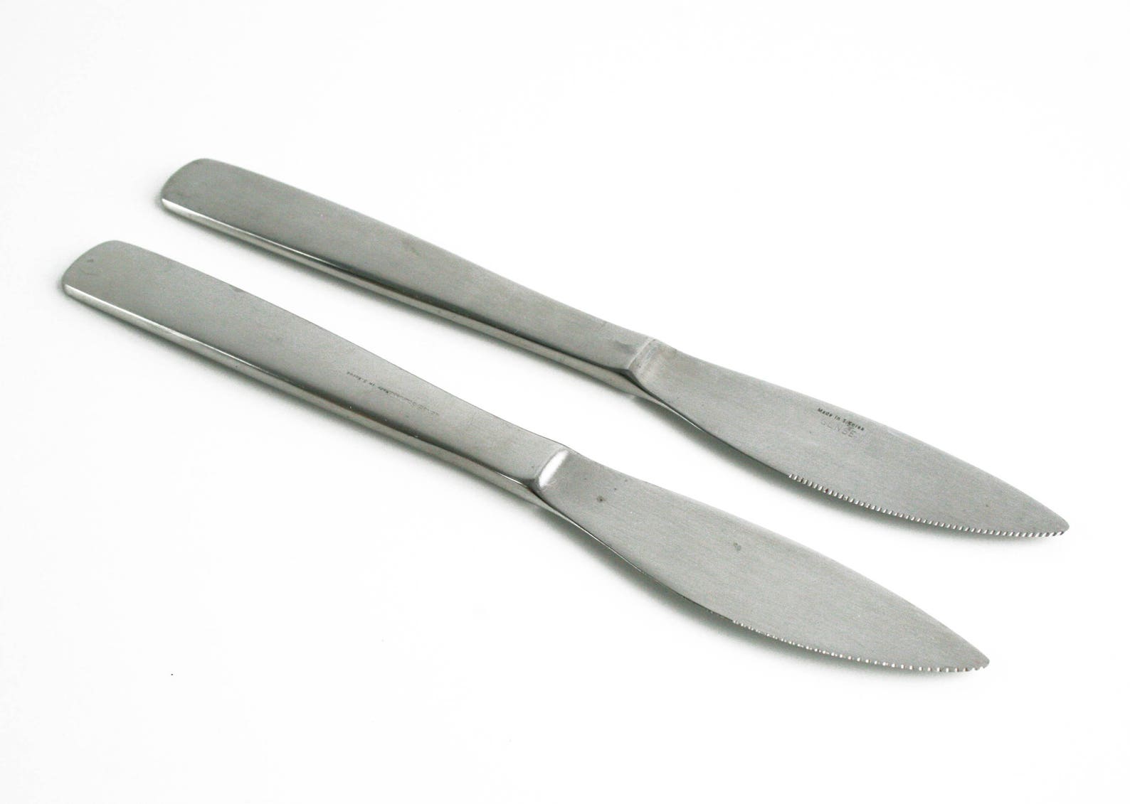 Gense Facette Serrated Dinner Knife Sweden Stainless Flatware Etsy