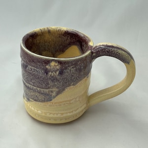 Drippy purple mug