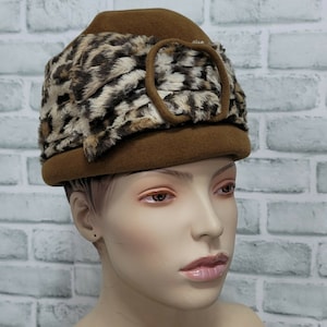 Chapeau Femme En Feutre De Laine Marzi Firenzi - Fabriqué En Italie - Taille Petite - Neuf Sans étiquette
