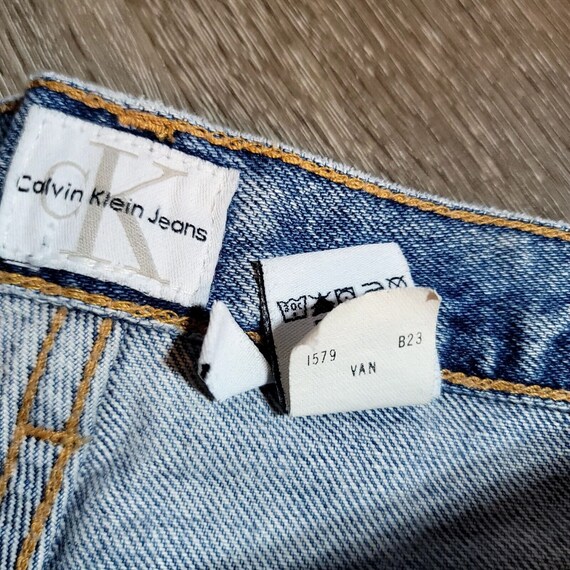 Vintage 90s Calvin Klein Jeans Mens 40 Dbl Stone … - image 3