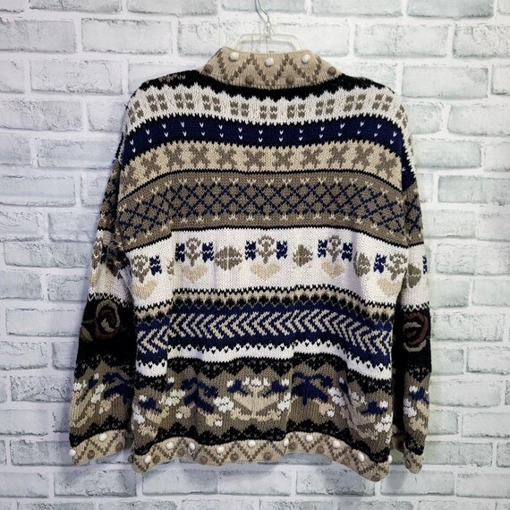 Vintage 80s 90s Express Cie Internationale Handkn… - image 6