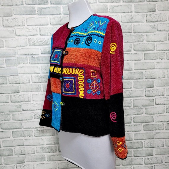 Vintage 90s Drapers & Damons Womens PL Colorblock… - image 4