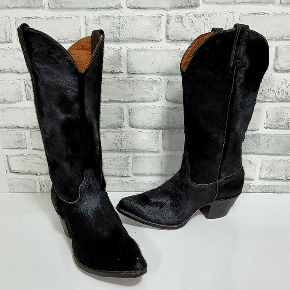 Vintage J. Chisholm Womens Size 6 Black 