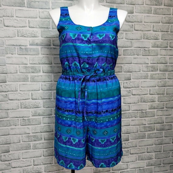 Vintage 90s Kathie Lee Collection Womens 10 Teal … - image 1