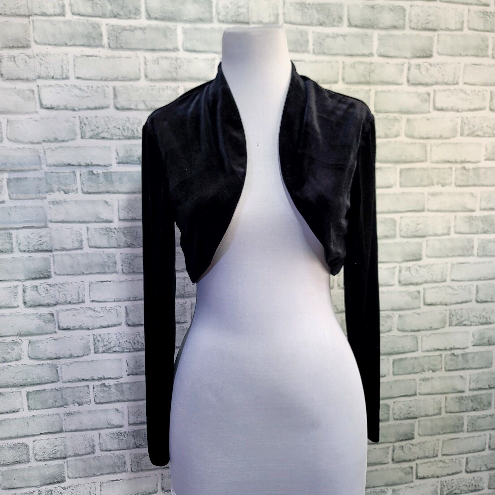 Black velvet bolero jackets evening dresses best sale