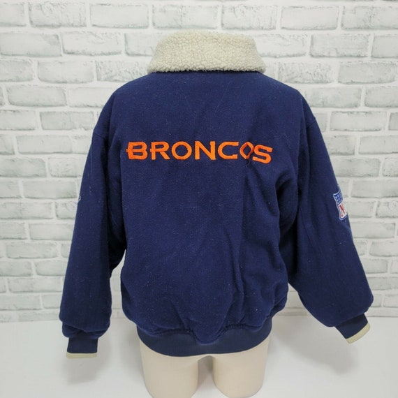 Vintage Reebok NFL Denver Broncos Wool Blend Line… - image 2