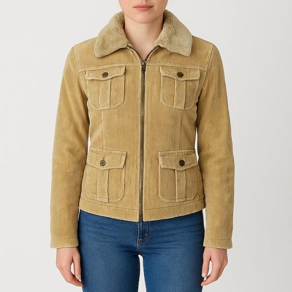 ジャケット・アウター vintage corduroy far jacket 90s corduroy far jacket 【EDWIN】vintage 90s - メルカリ