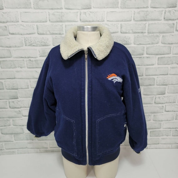 Vintage Reebok NFL Denver Broncos Wool Blend Line… - image 1