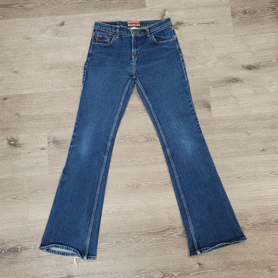 90s USA製 Country Britches スラックス SIZE 28R Vintage 90s Z Cavaricci Size 28 Dark Wash Mid Waist