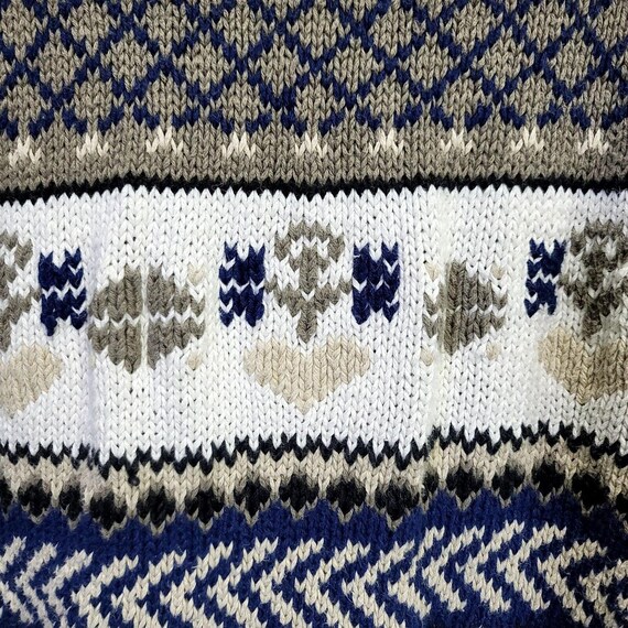 Vintage 80s 90s Express Cie Internationale Handkn… - image 7