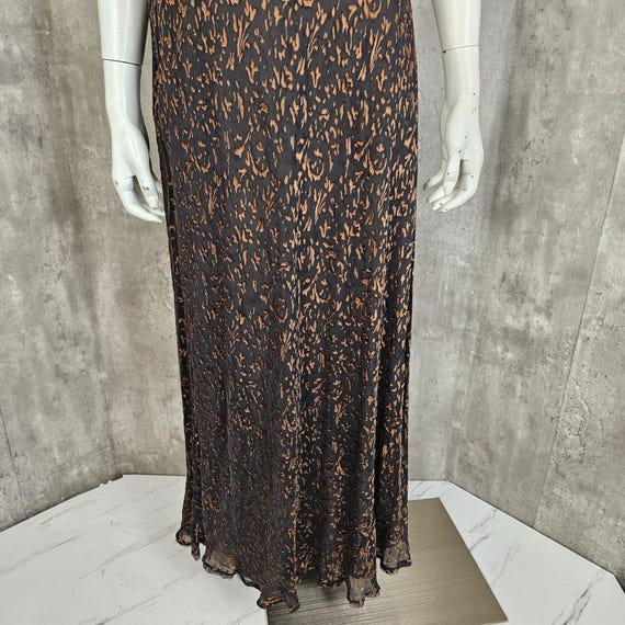 Y2K Chris McLaughlin Rabbit Rabbit Silk Burnout V… - image 4