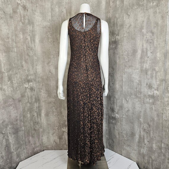 Y2K Chris McLaughlin Rabbit Rabbit Silk Burnout V… - image 7