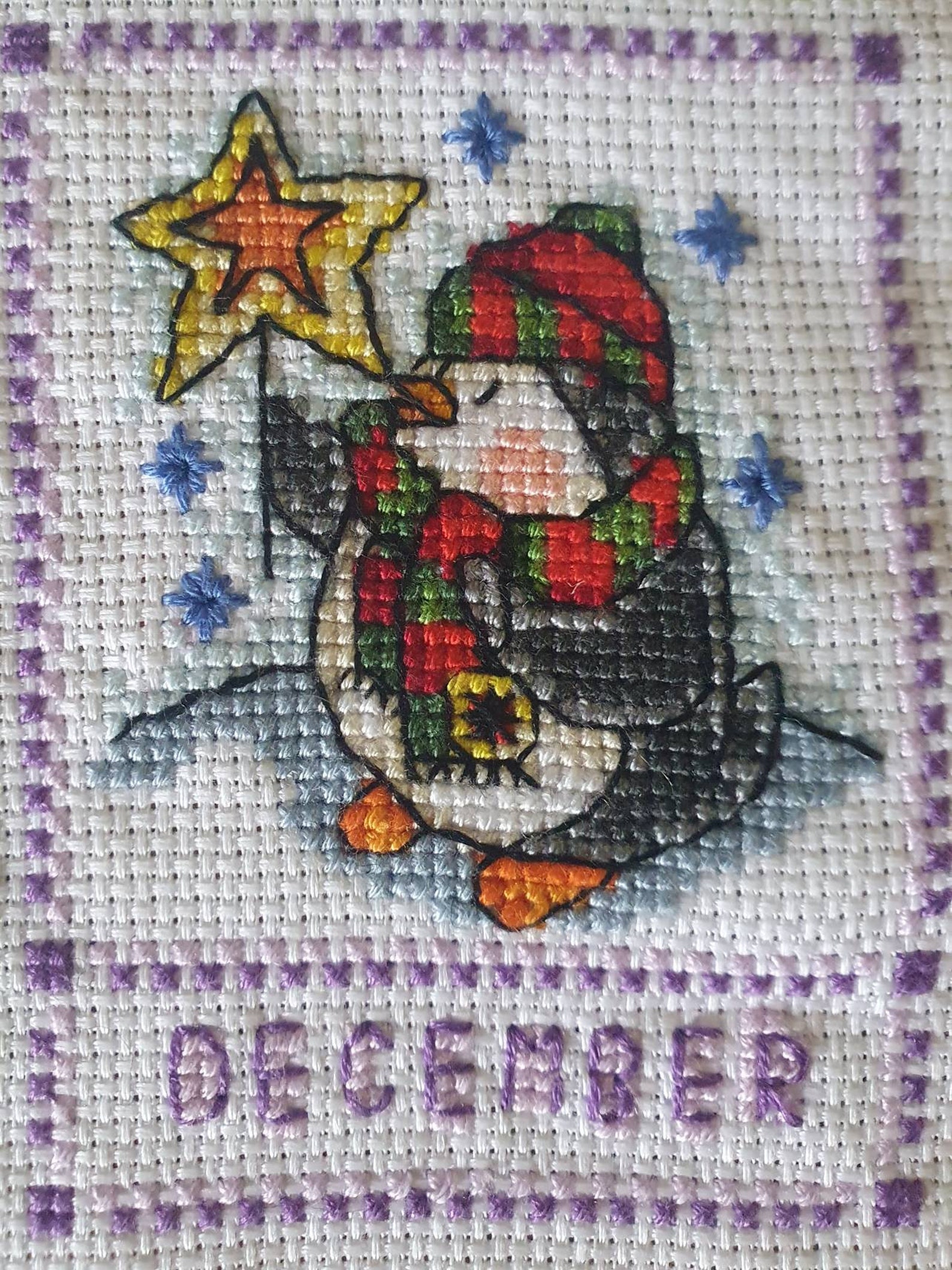 Durene Jones Cross Stitch Month Sampler Etsy