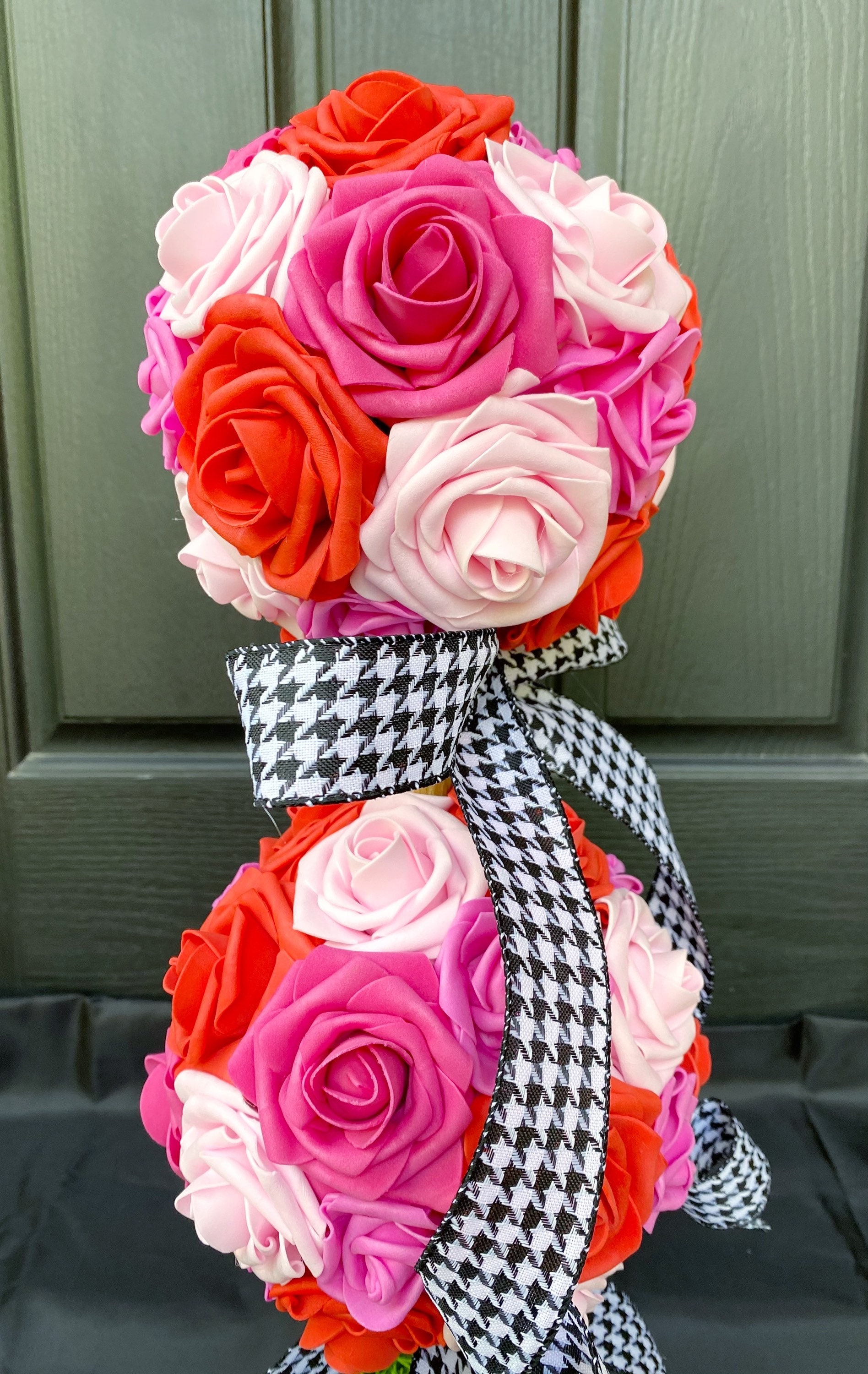 Spring Table Decor Artificial Rose Table Top Decor Roses Etsy