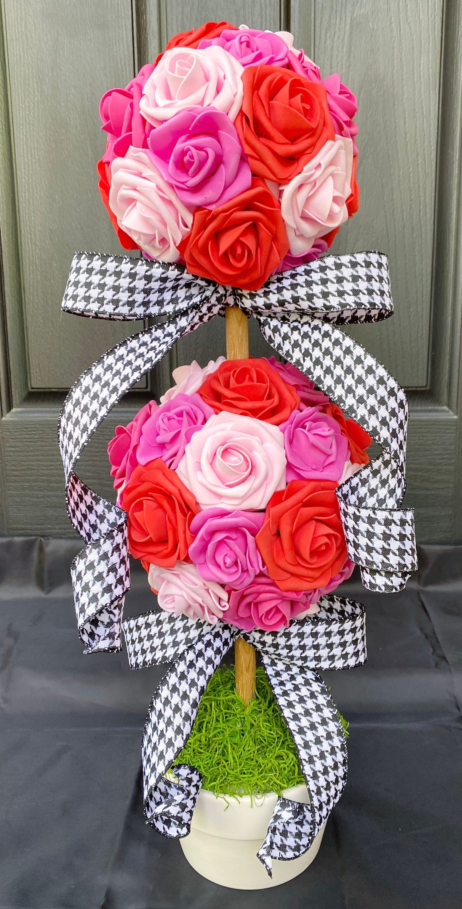 Spring Table Decor Artificial Rose Table Top Decor Roses Etsy