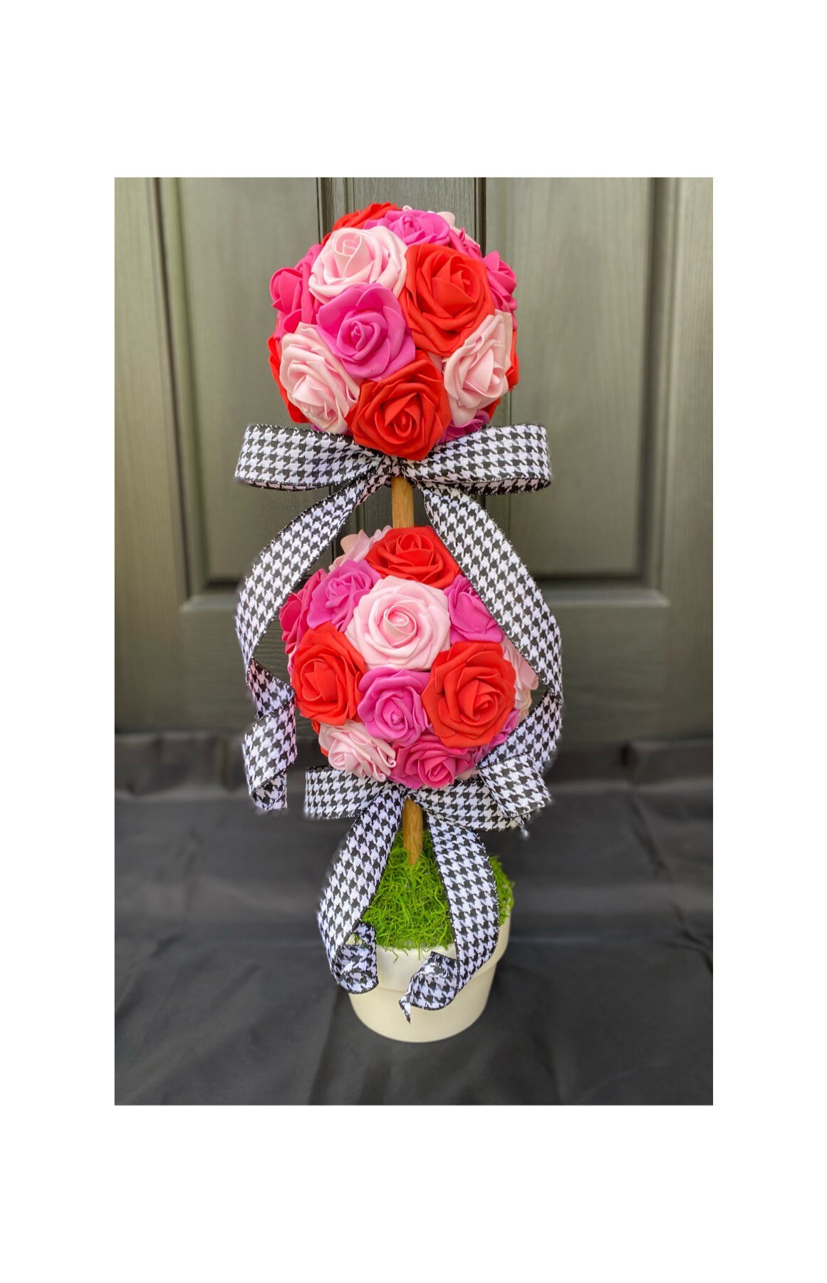 Spring Table Decor Artificial Rose Table Top Decor Roses Etsy