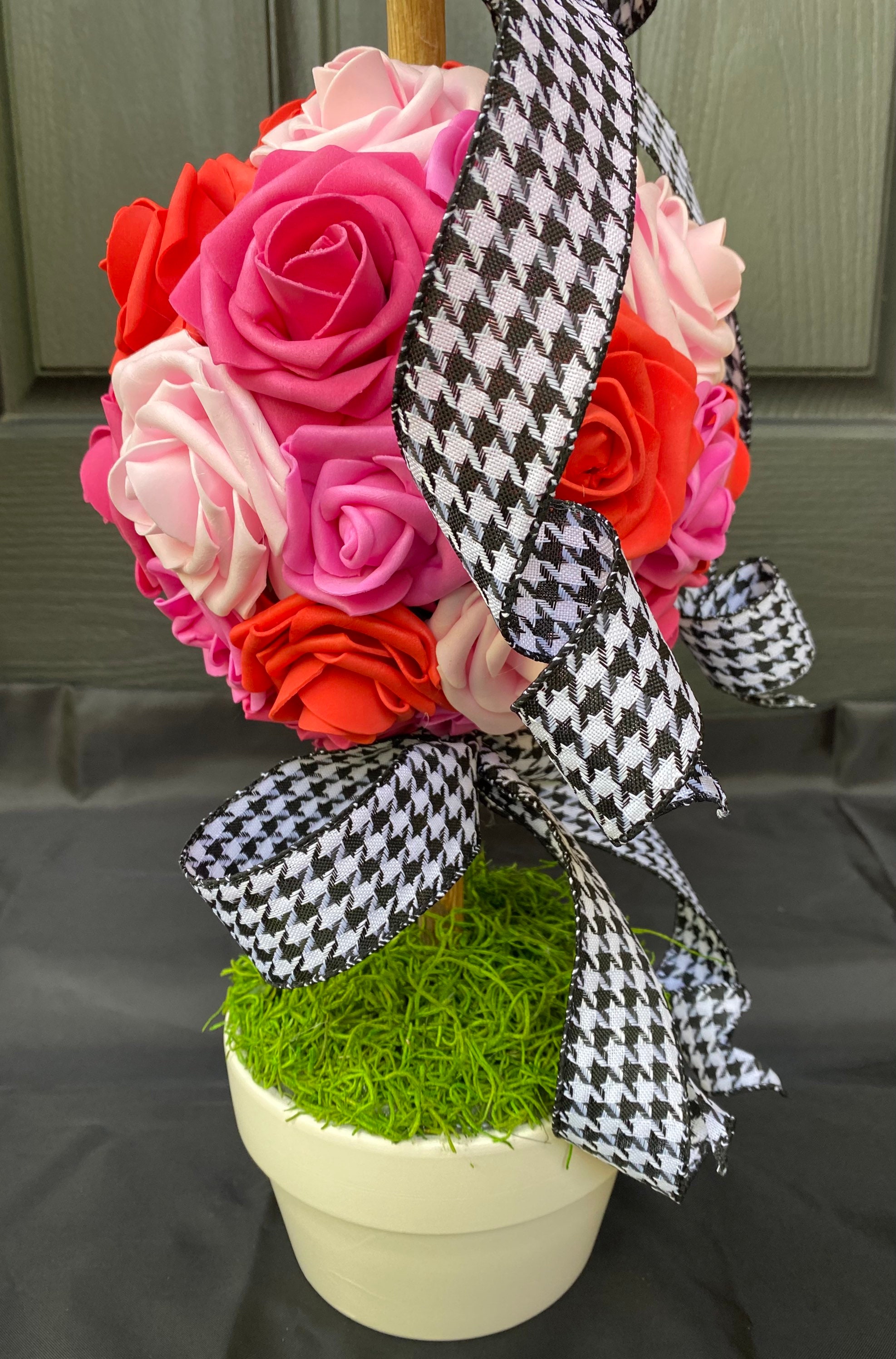 Spring Table Decor Artificial Rose Table Top Decor Roses Etsy