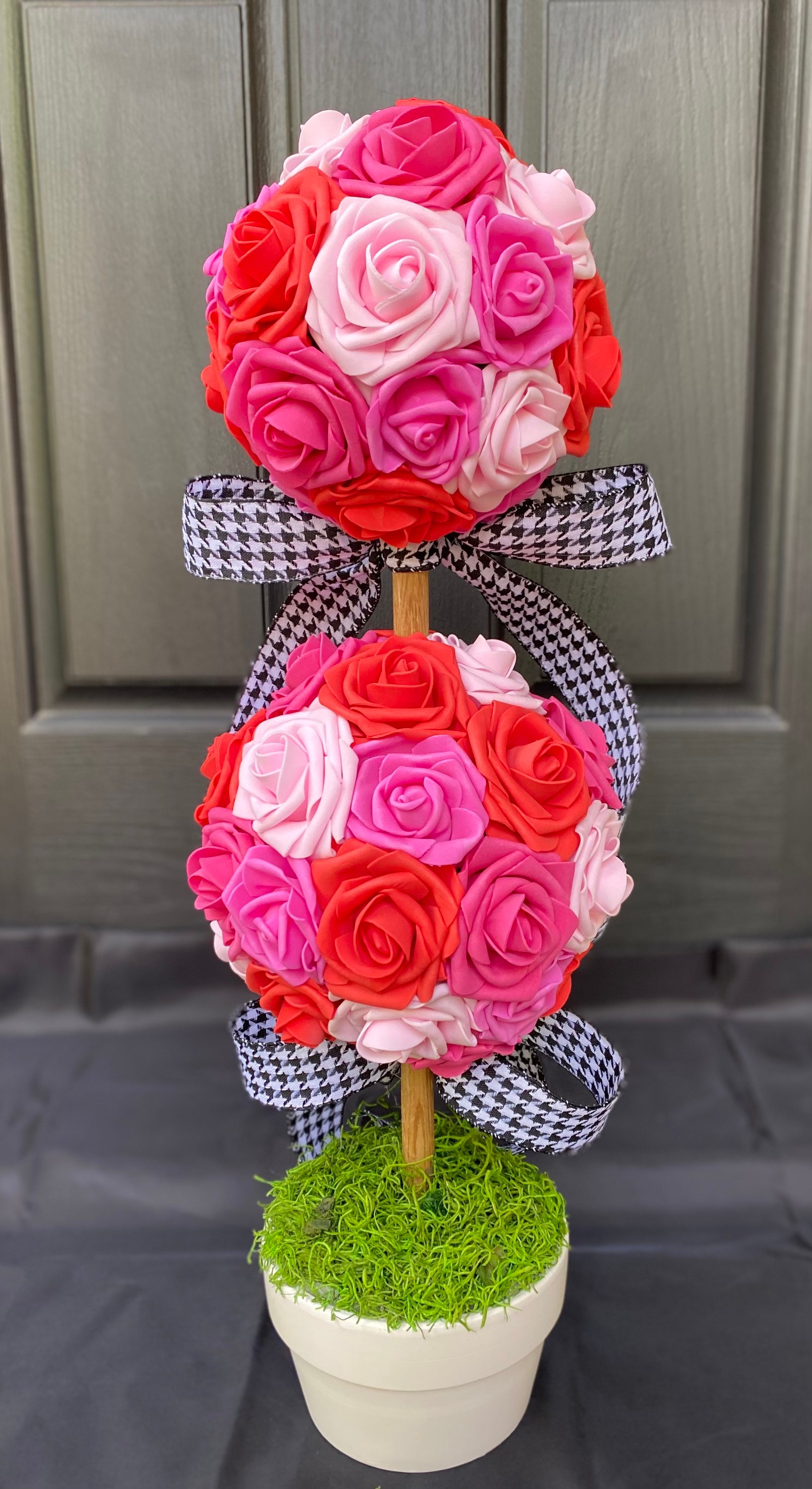 Spring Table Decor Artificial Rose Table Top Decor Roses Etsy