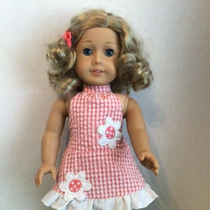 Daisy Halter dress- Clothes to Fit 18&quot; dolls such as AG