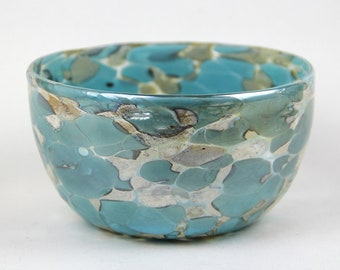 Sirena Turquesa Edition – Turquoise & Marbled Contemporay Bowl