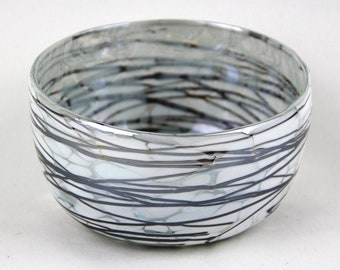 Perla Edition – White & Silver Bowl